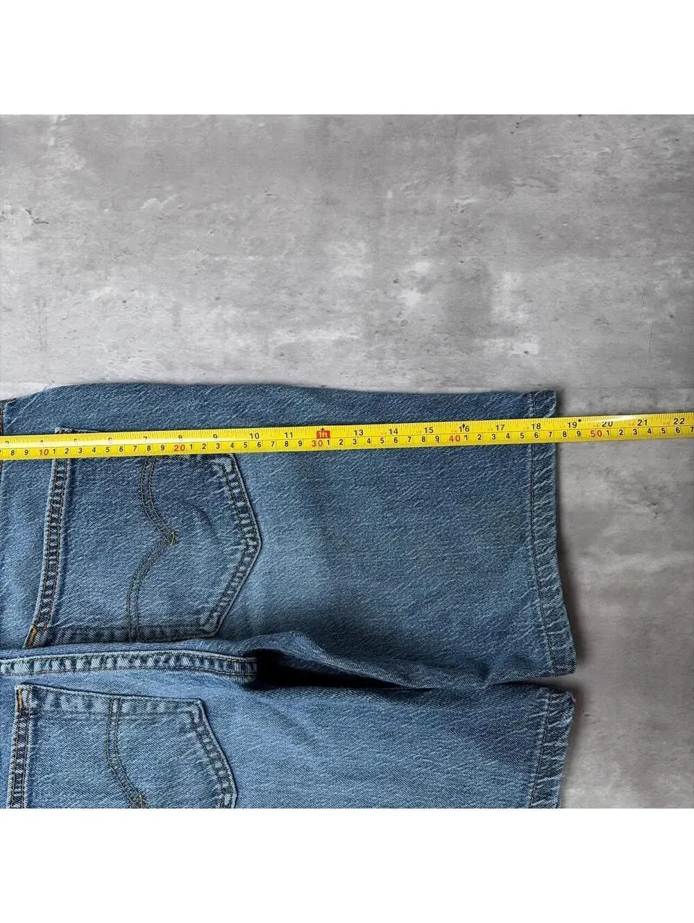 Y2K Blue Levi’s Grunge Skater Loose  Denim Jorts